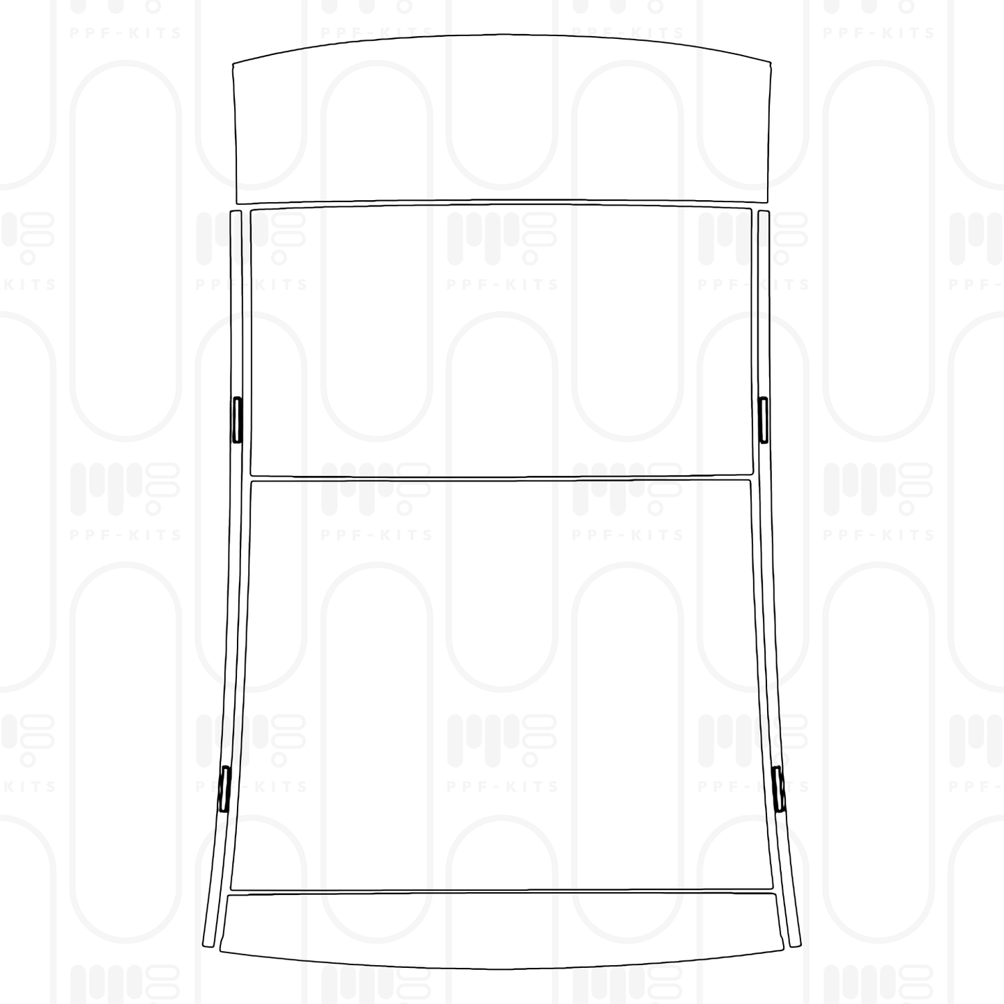 PPF prédécoupé Mercedes-Benz EQE SUV Base 2026