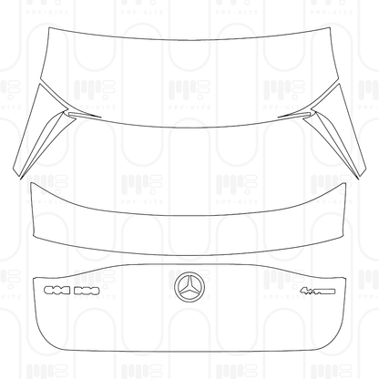 PPF prédécoupé Mercedes-Benz EQE SUV Base 2026