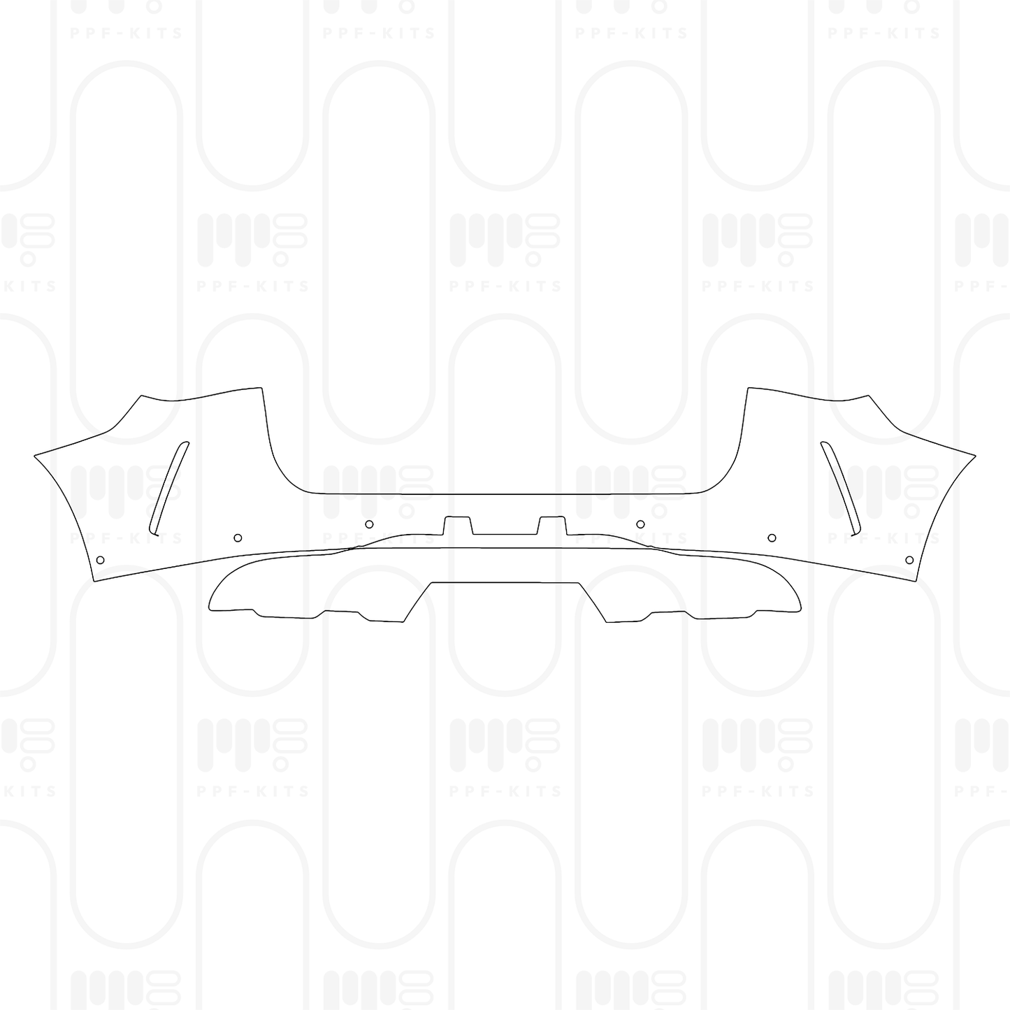 PPF prédécoupé Mercedes-Benz EQE SUV Base 2026