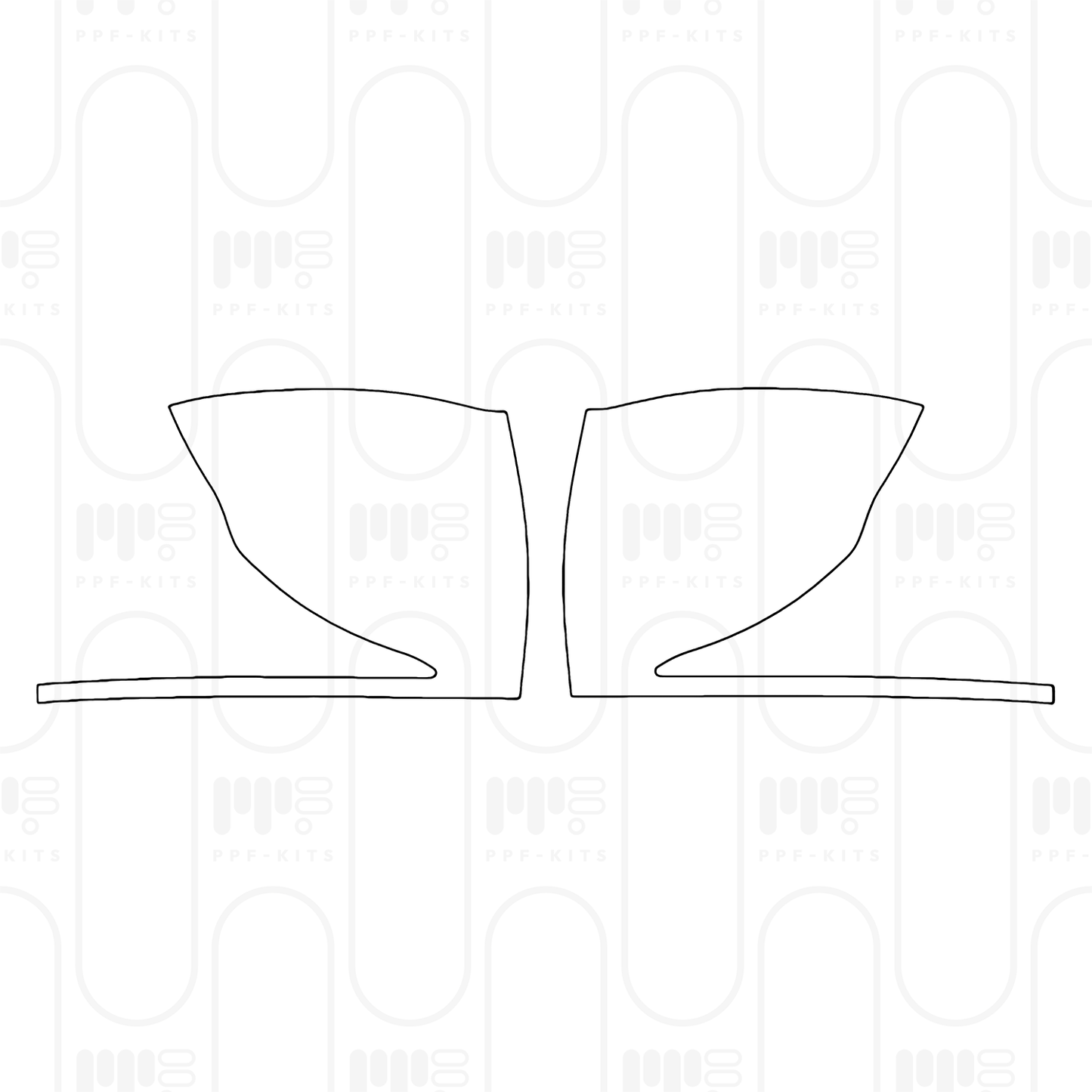 PPF prédécoupé Mercedes-Benz EQE SUV Base 2026