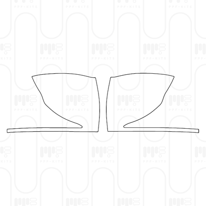 PPF prédécoupé Mercedes-Benz EQE SUV Base 2026