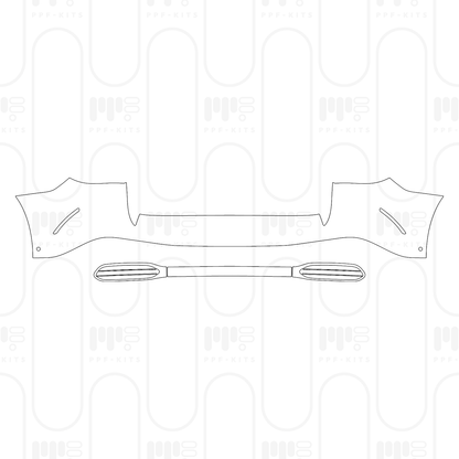 PPF prédécoupé Mercedes-Benz EQE SUV AMG 53 2026