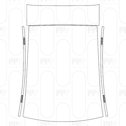 PPF prédécoupé Mercedes-Benz C Class Sedan AMG Line Standard Wheelbase 2026