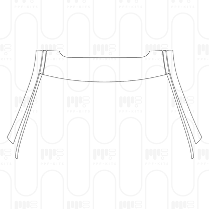 PPF prédécoupé Mercedes-Benz C Class Sedan Base Extended Wheelbase 2026