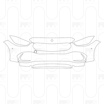 PPF prédécoupé Mercedes-Benz C Class Sedan Base Standard Wheelbase 2026