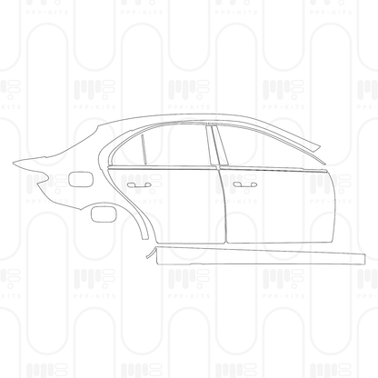 PPF prédécoupé Mercedes-Benz C Class Sedan Base Standard Wheelbase 2026
