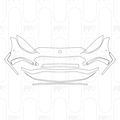 PPF prédécoupé Mercedes-Benz C Class Estate AMG C43 2026