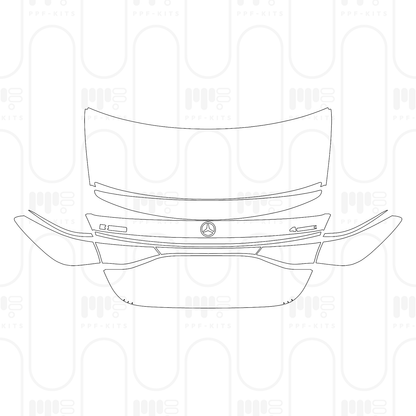 PPF prédécoupé Mercedes-Benz E Class Sedan AMG-Line Standard Wheelbase 2026