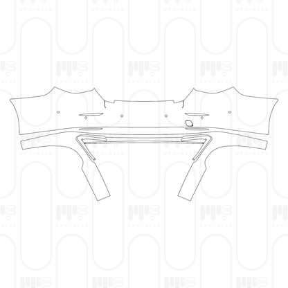 PPF prédécoupé Mercedes-Benz E Class Sedan Luxury Extended Wheelbase 2026