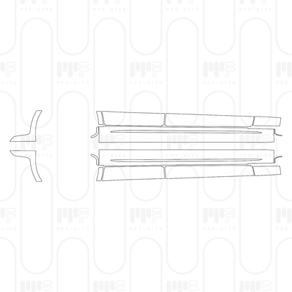 PPF prédécoupé Mercedes-Benz E Class Sedan AMG-Line Standard Wheelbase 2026