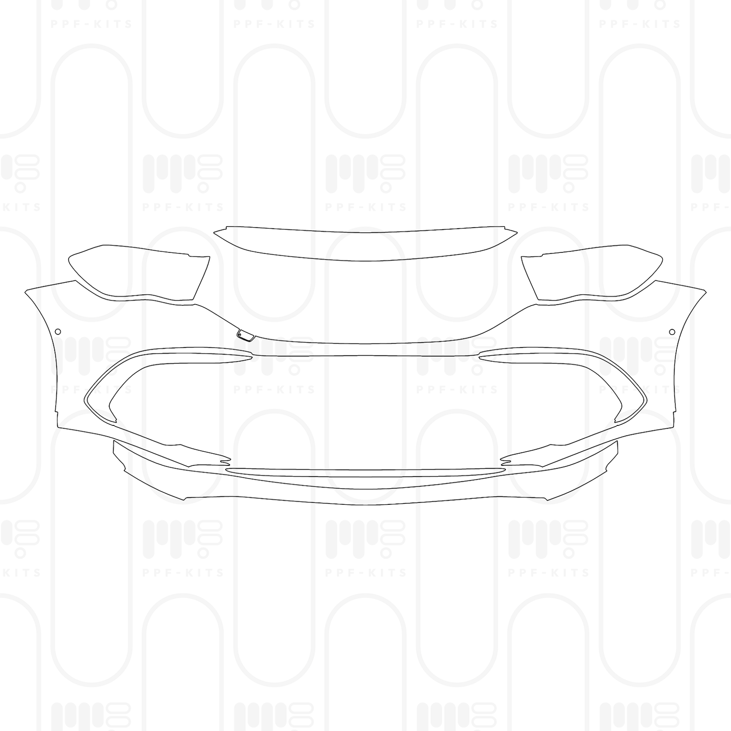 PPF prédécoupé Mercedes-Benz E Class Sedan AMG-Line Standard Wheelbase 2026