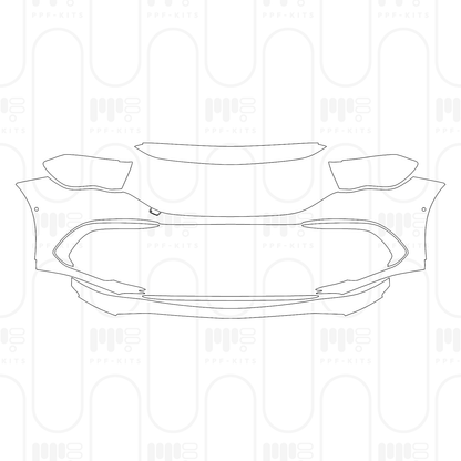 PPF prédécoupé Mercedes-Benz E Class Sedan AMG-Line Standard Wheelbase 2026