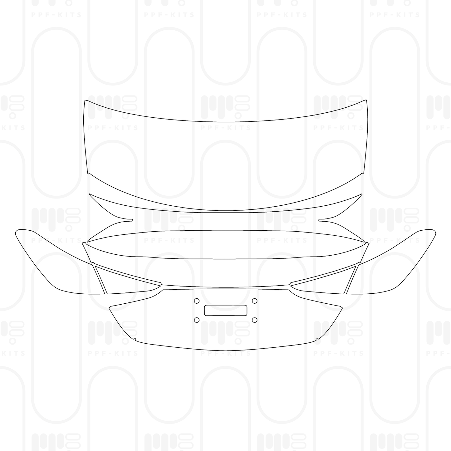 PPF prédécoupé Mercedes-Benz C Class Sedan AMG C63 S e Performance 2026