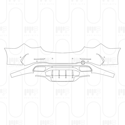 PPF prédécoupé Mercedes-Benz C Class Sedan AMG C63 S e Performance 2026