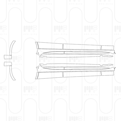 PPF prédécoupé Mercedes-Benz C Class Sedan AMG C63 S e Performance 2026