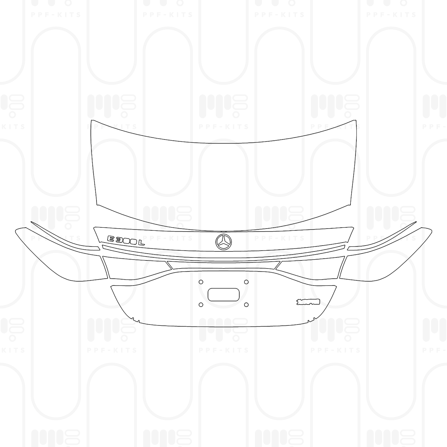 PPF prédécoupé Mercedes-Benz E Class Sedan Luxury Extended Wheelbase 2026