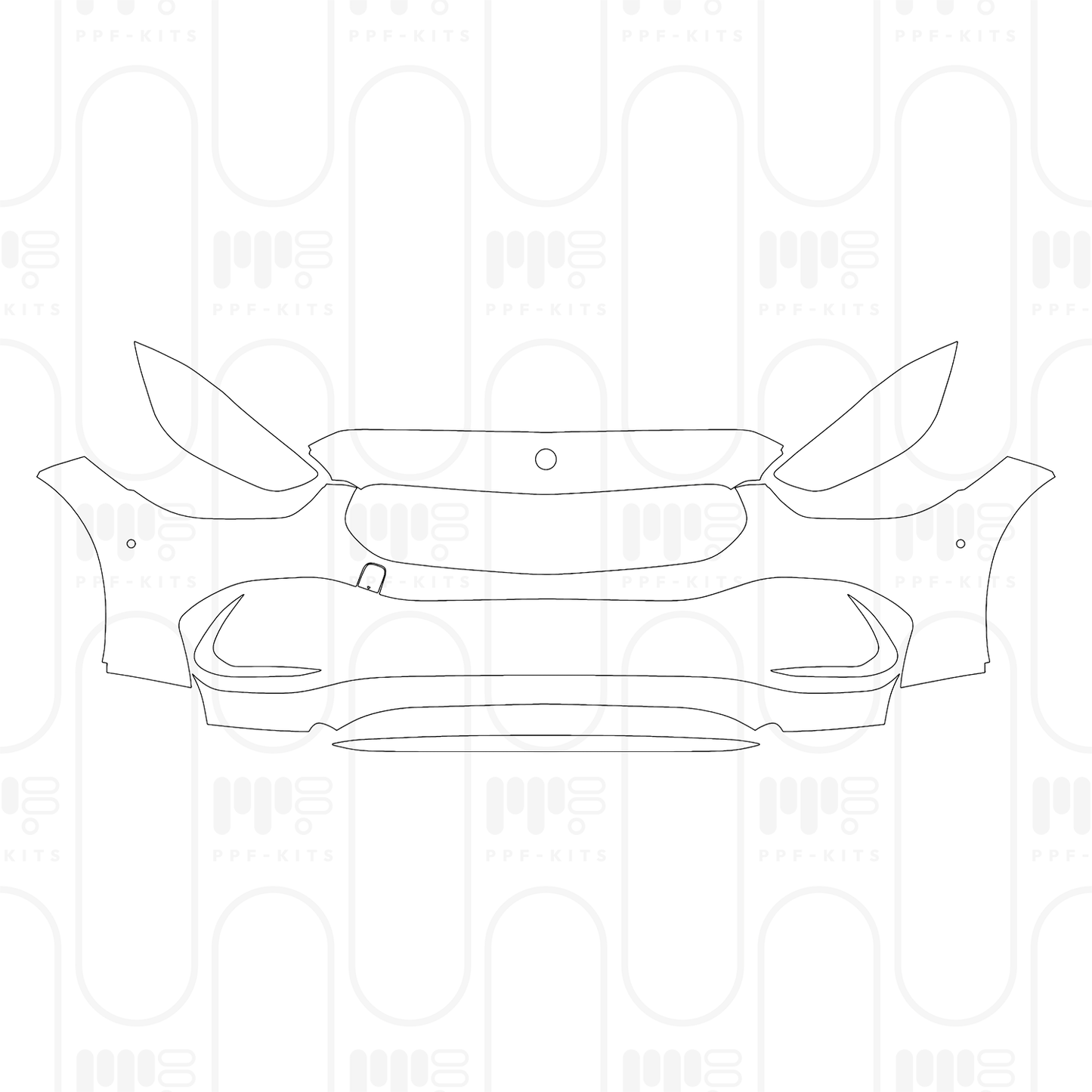 PPF prédécoupé Mercedes-Benz C Class Estate Base 2026