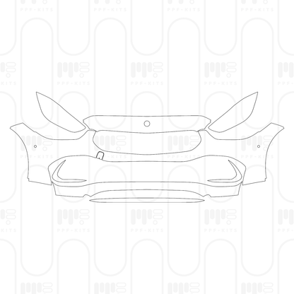 PPF prédécoupé Mercedes-Benz C Class Estate Base 2026