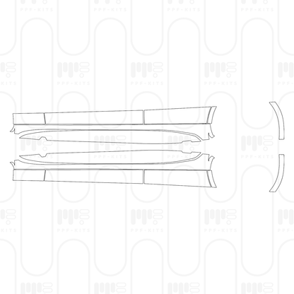 PPF prédécoupé Mercedes-Benz C Class Estate AMG C43 2026