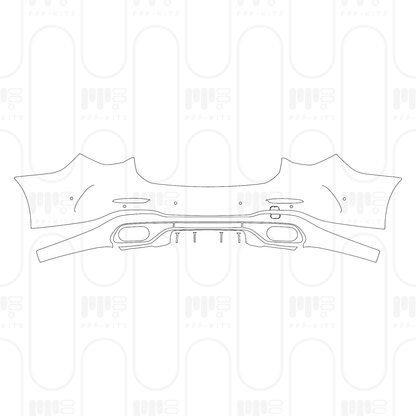 PPF prédécoupé Mercedes-Benz C Class Estate AMG C43 2026
