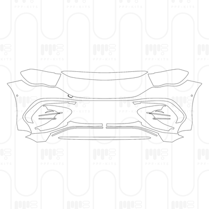 PPF prédécoupé Mercedes-Benz E Class Sedan AMG E53 2026