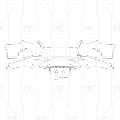 PPF prédécoupé Mercedes-Benz E Class Sedan AMG E53 2026