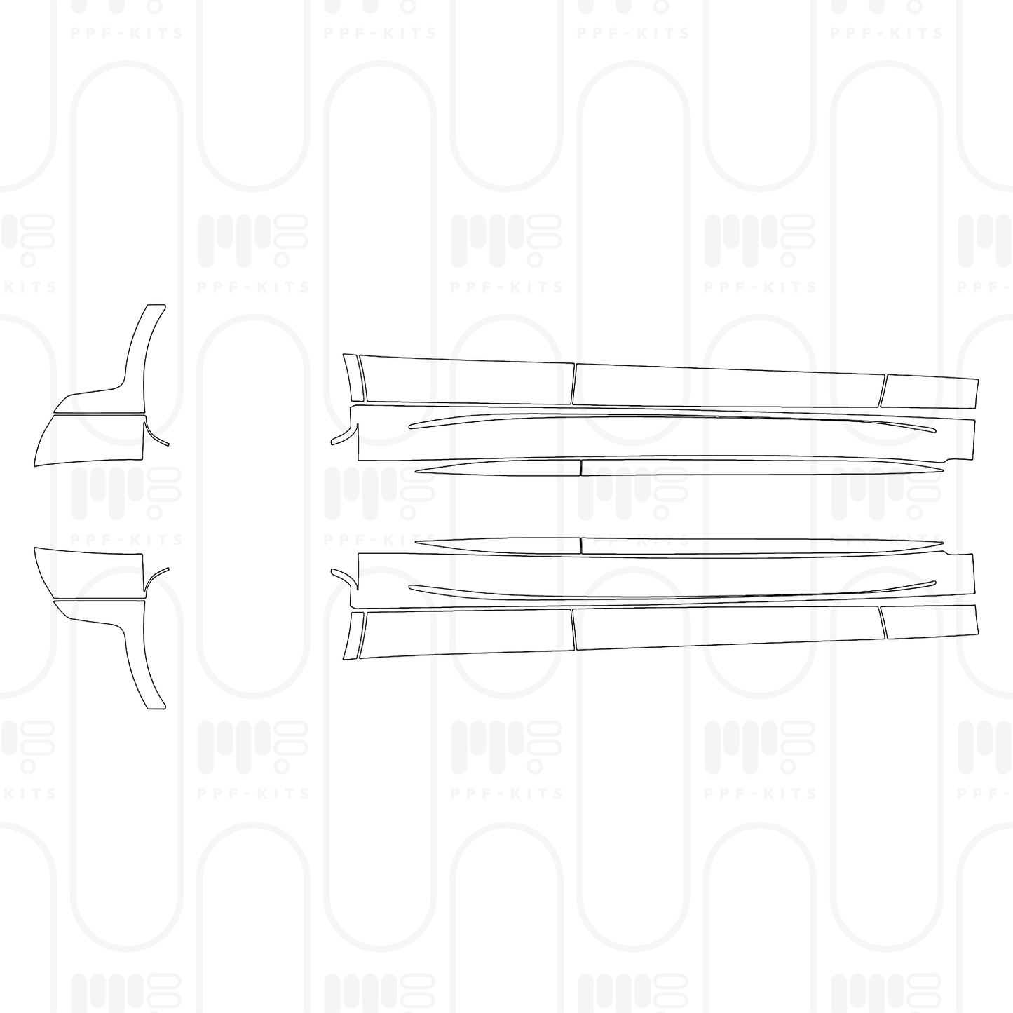 PPF prédécoupé Mercedes-Benz E Class Sedan AMG E53 2026