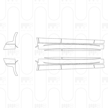 PPF prédécoupé Mercedes-Benz E Class Sedan AMG E53 2026