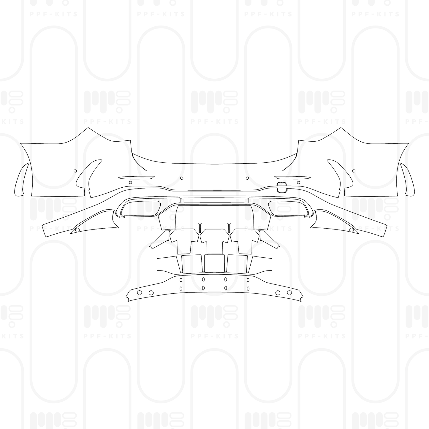 PPF prédécoupé Mercedes-Benz C Class Estate AMG C63 S e Performance 2026