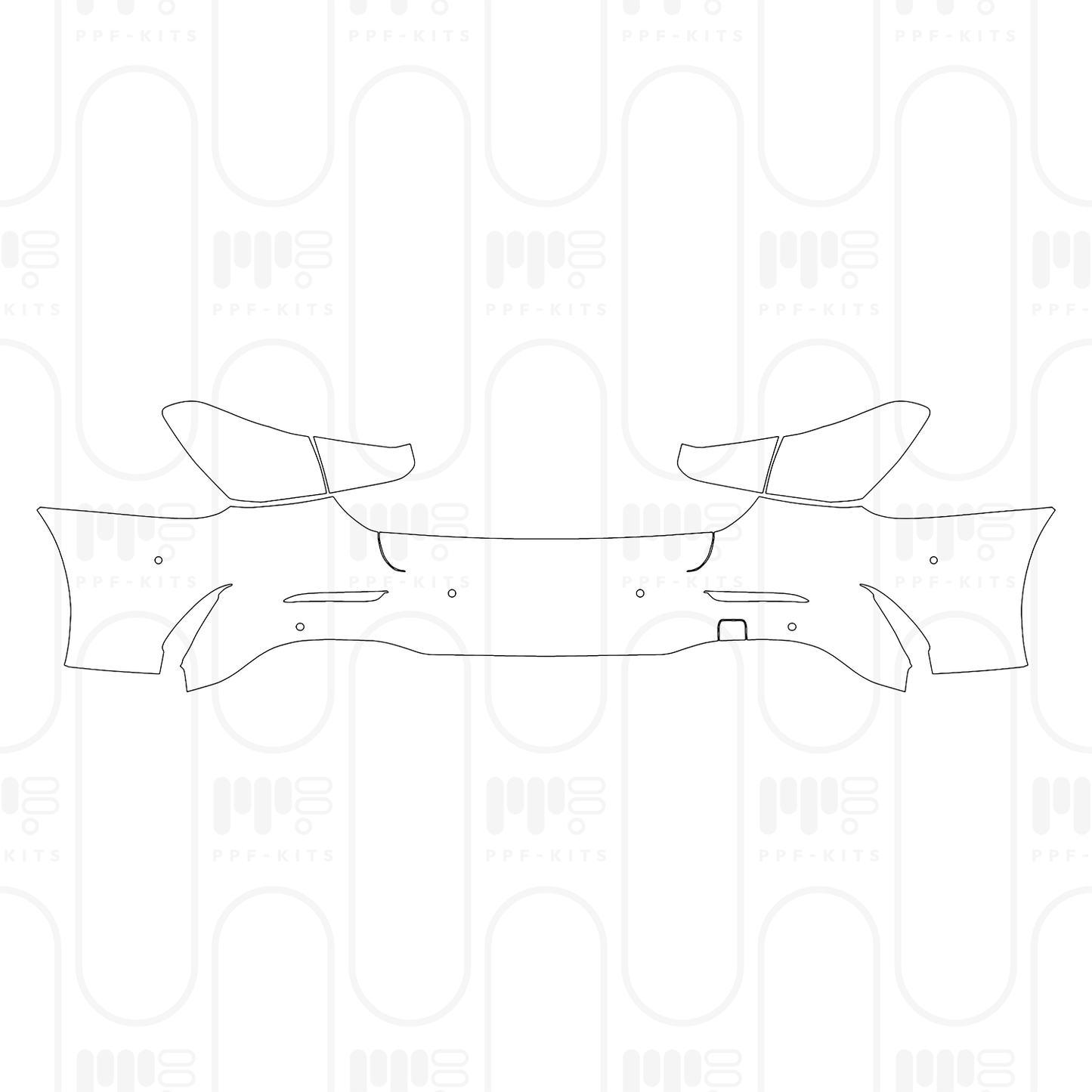 PPF prédécoupé Mercedes-Benz A Class Sedan AMG Line Standard Wheelbase 2026