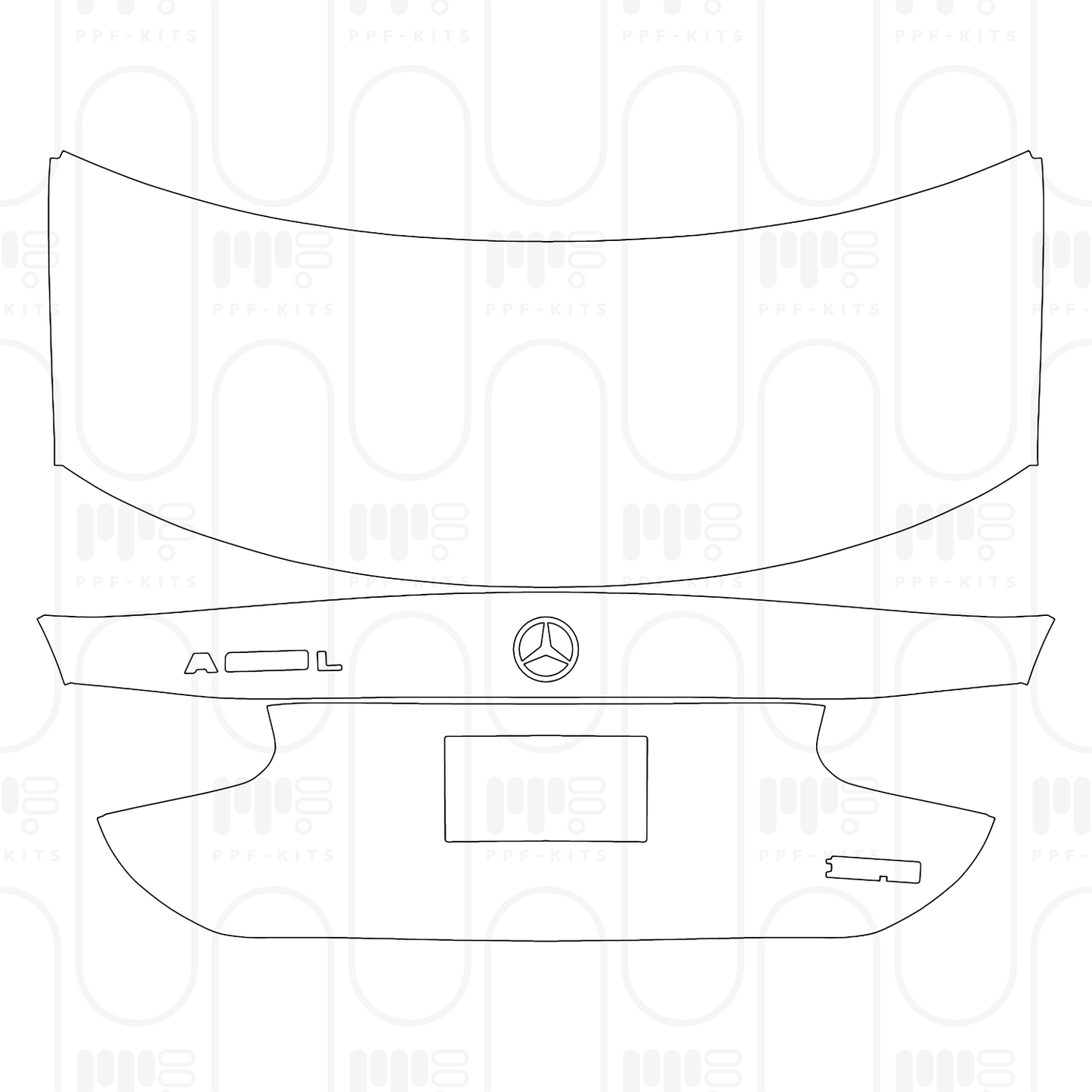 PPF prédécoupé Mercedes-Benz A Class Sedan Base Extended Wheelbase (Chinese only) 2026