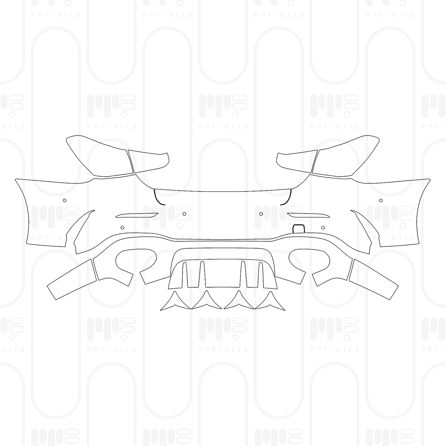 PPF prédécoupé Mercedes-Benz A Class Sedan AMG A 35 2026