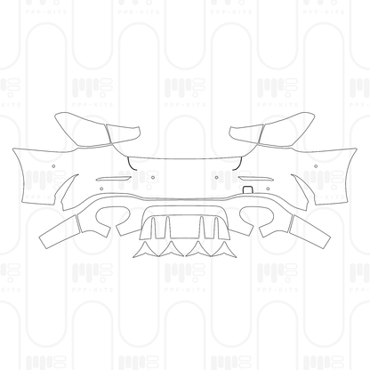 PPF prédécoupé Mercedes-Benz A Class Sedan AMG A 35 2026