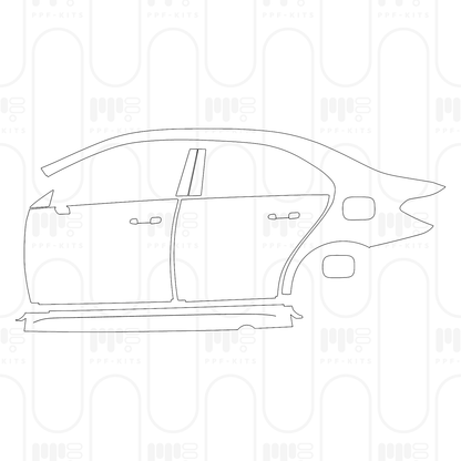 PPF prédécoupé Mercedes-Benz A Class Sedan AMG Line Extended Wheelbase (Chinese only) 2026