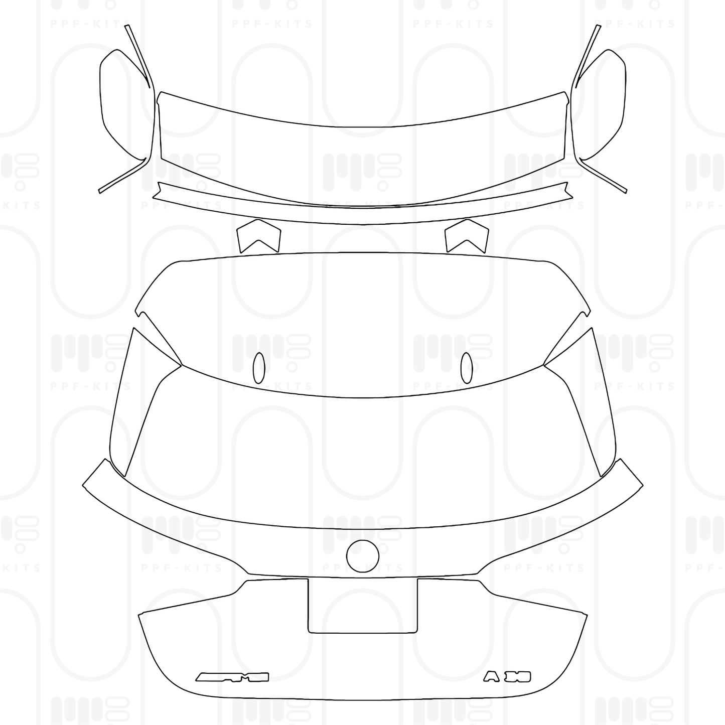 PPF prédécoupé Mercedes-Benz A Class Hatchback AMG A 35 2026