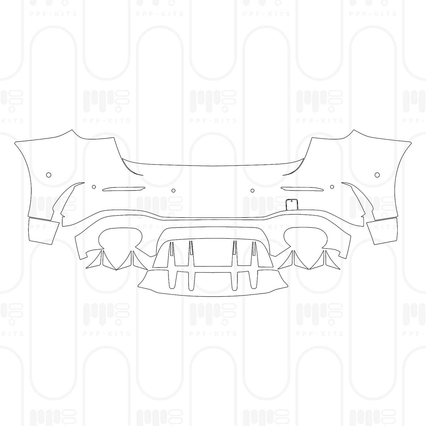 PPF prédécoupé Mercedes-Benz A Class Hatchback AMG A 35 2026