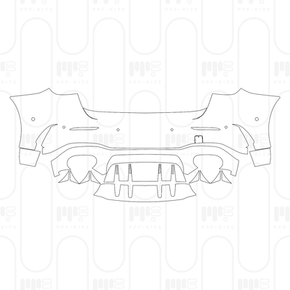 PPF prédécoupé Mercedes-Benz A Class Hatchback AMG A 35 2026