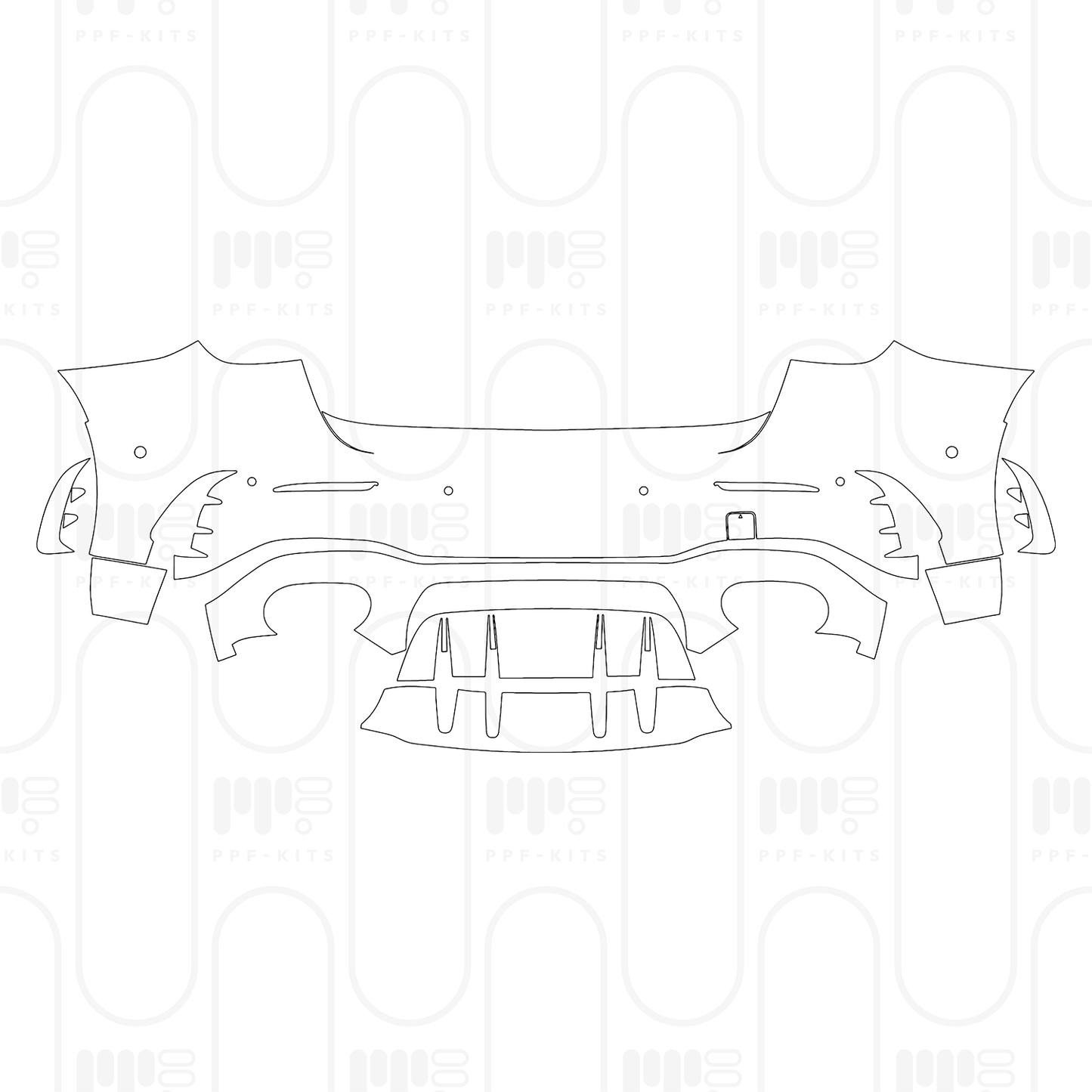 PPF prédécoupé Mercedes-Benz A Class Hatchback AMG A 35 2026