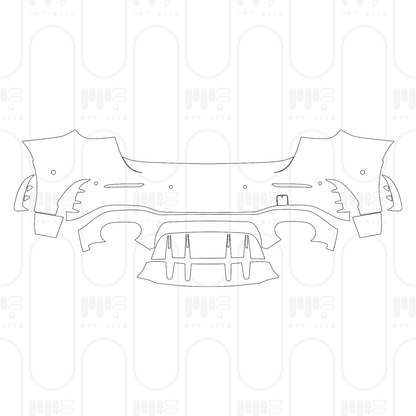PPF prédécoupé Mercedes-Benz A Class Hatchback AMG A 35 2026