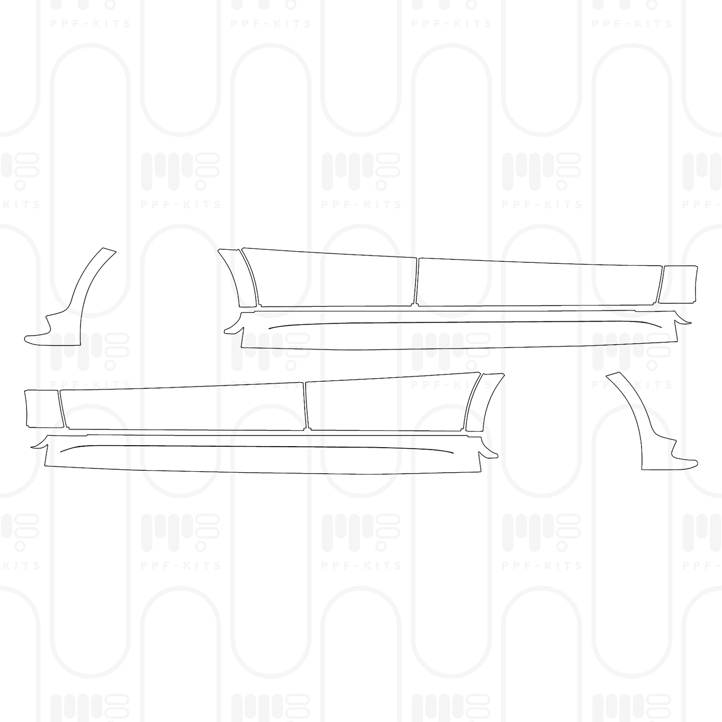 PPF prédécoupé Mercedes-Benz A Class Hatchback AMG A 35 2026