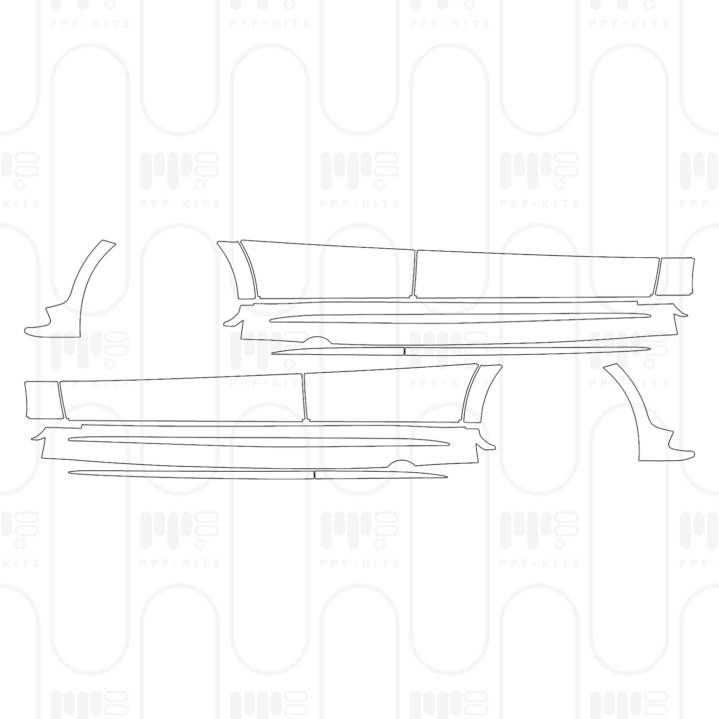 PPF prédécoupé Mercedes-Benz A Class Hatchback AMG A 35 2026