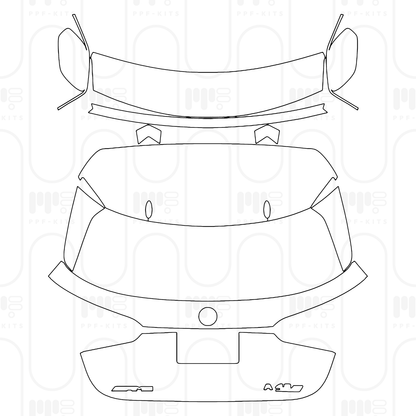 PPF prédécoupé Mercedes-Benz A Class Hatchback AMG A 45 S 2026