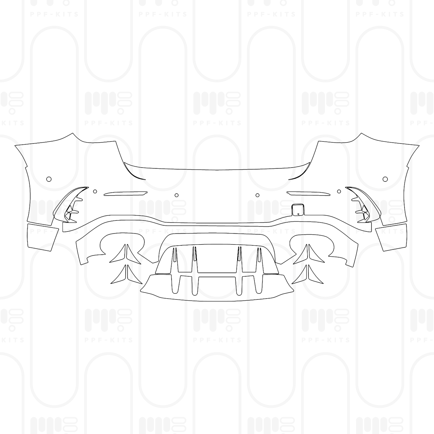 PPF prédécoupé Mercedes-Benz A Class Hatchback AMG A 45 2026