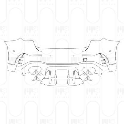 PPF prédécoupé Mercedes-Benz A Class Hatchback AMG A 45 2026