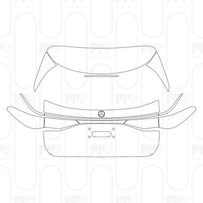 PPF prédécoupé Mercedes-Benz E Class Wagon Estate AMG E53 2026