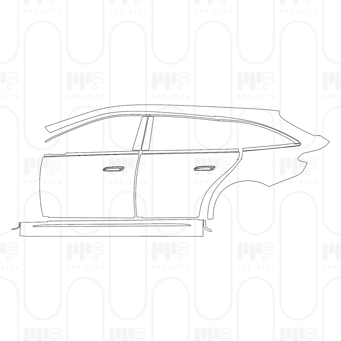 PPF prédécoupé Mercedes-Benz E Class Wagon Estate AMG Line 2026