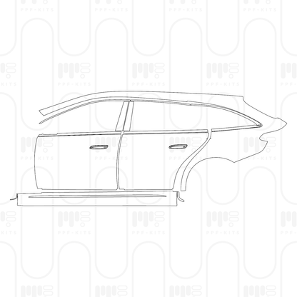 PPF prédécoupé Mercedes-Benz E Class Wagon Estate AMG Line 2026