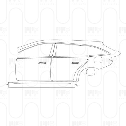 PPF prédécoupé Mercedes-Benz E Class Wagon Estate AMG Line 2026