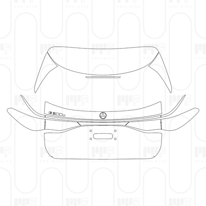 PPF prédécoupé Mercedes-Benz E Class Wagon Estate Base 2026