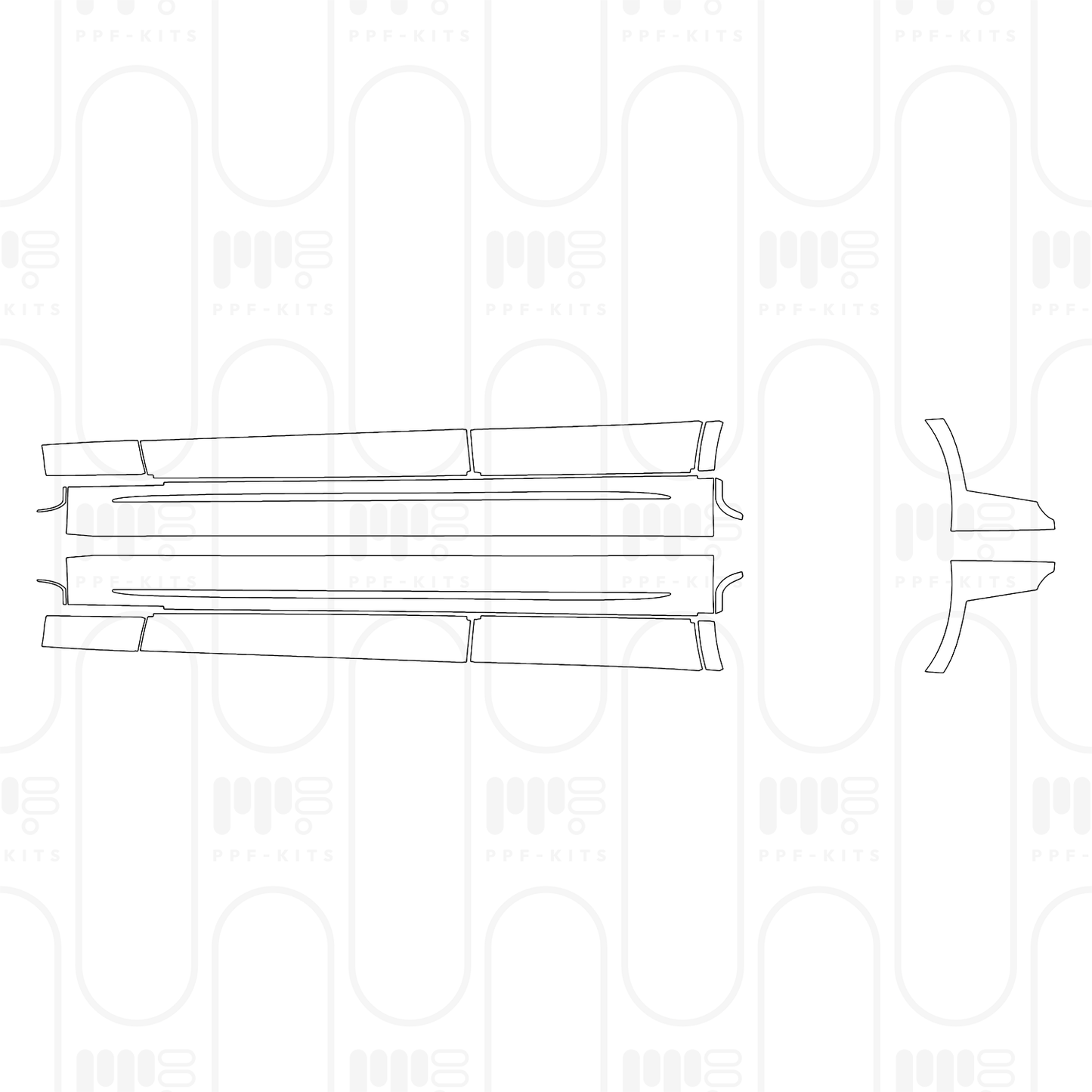 PPF prédécoupé Mercedes-Benz E Class Wagon Estate Base 2026